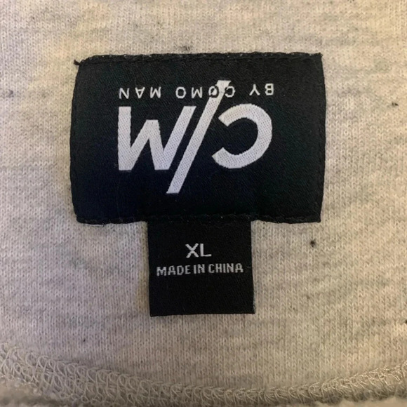 C/M by Como Man Gray Sweatshirt Men's Size XL Como Man - Picture 4 of 7